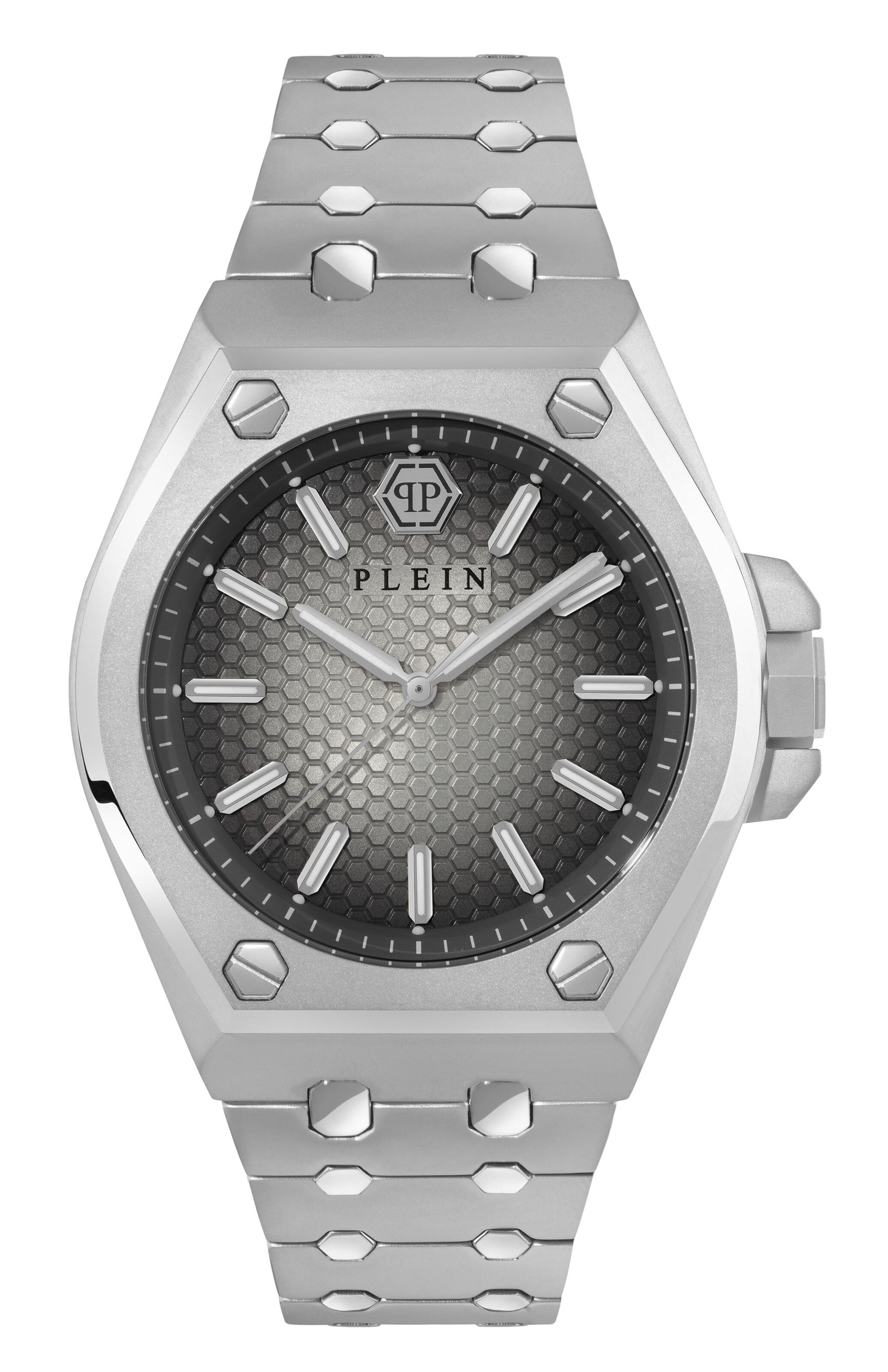 Orologio analogico 'Plein Extreme Gent' di Philipp Plein Watches in argento: frontale