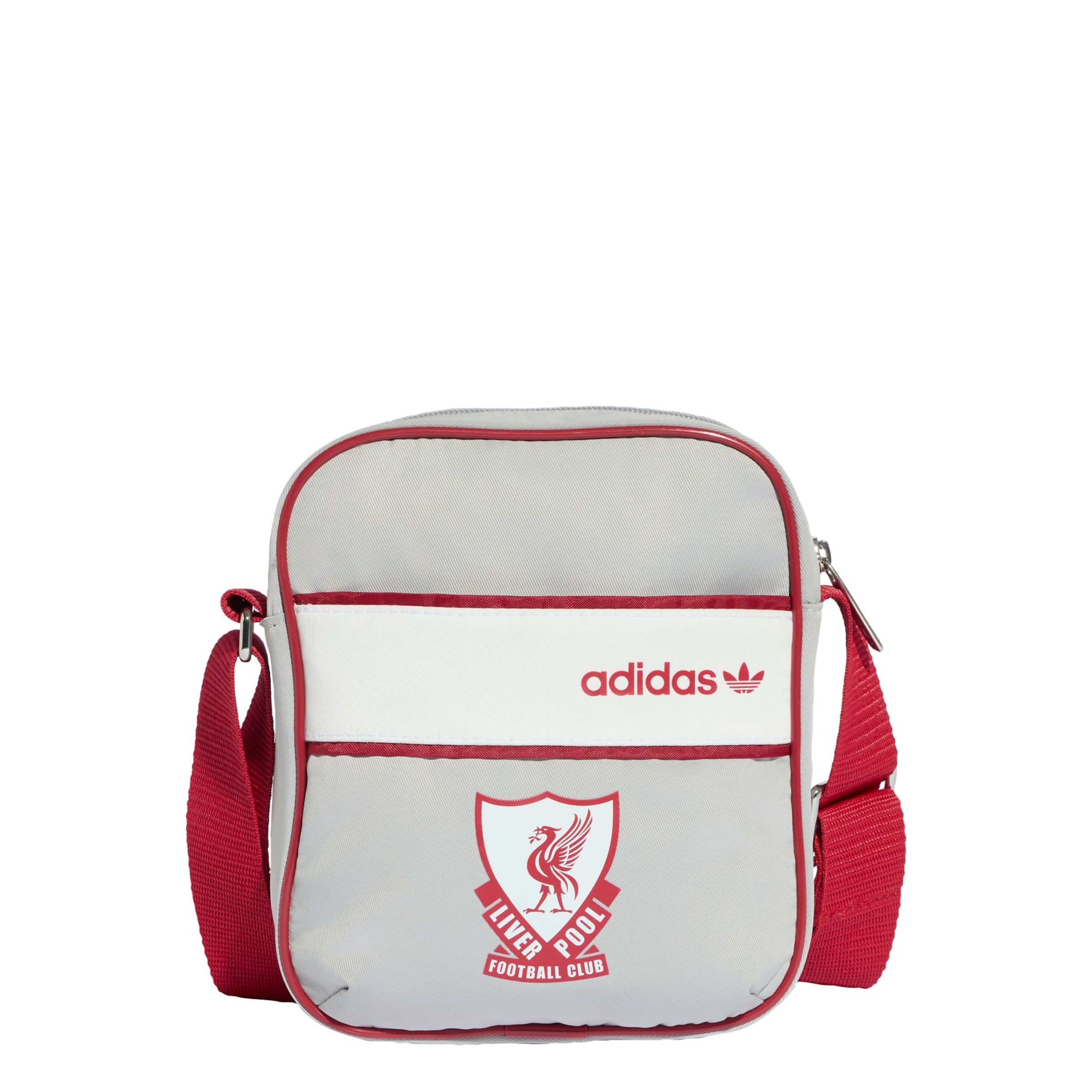 ADIDAS PERFORMANCE - Bolsa de deporte 'Liverpool FC' en gris: frente
