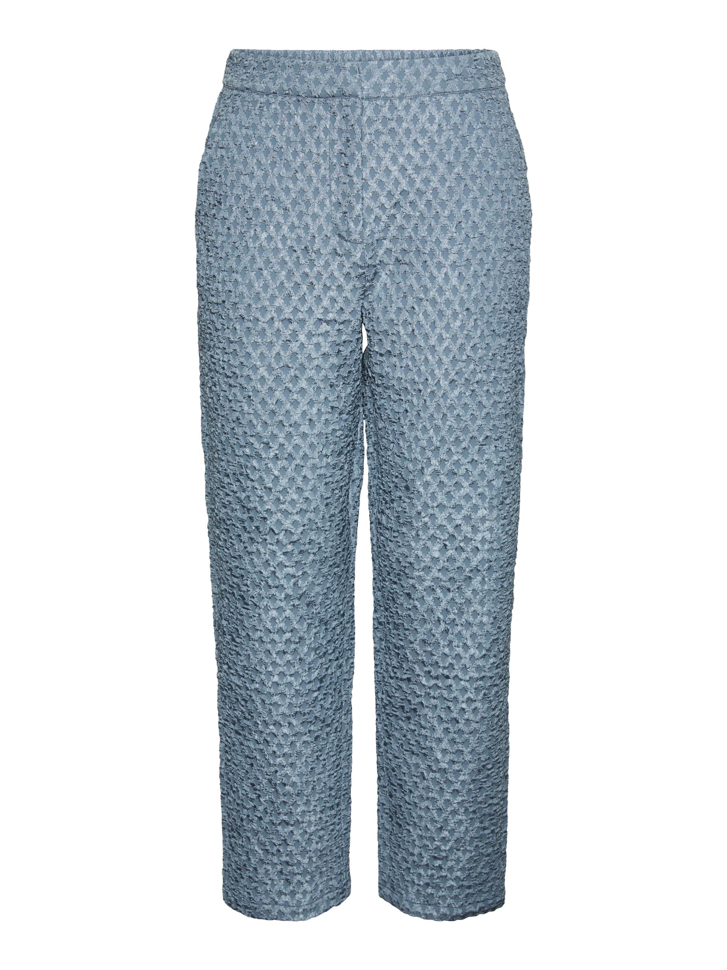 PIECES tavaline Püksid 'NIBE', värv sinine: eest vaates