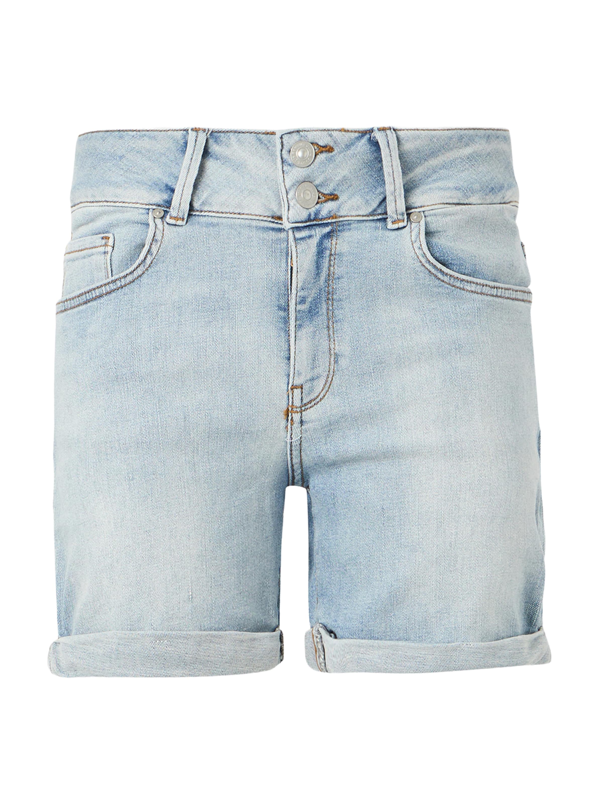 Coupe slim Jean 'BECKY' LTB en bleu : devant