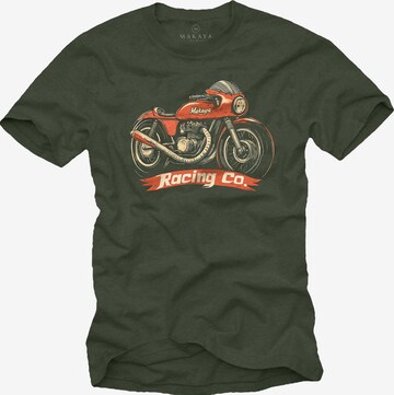 MAKAYA Shirt in Grün: Vorderseite