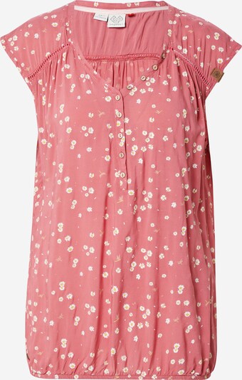 Ragwear Chemisier 'SALTY' en jaune / rose / blanc, Vue avec produit