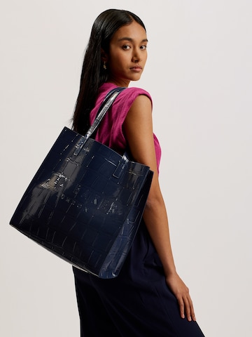 Ted Baker - Shopper 'Croccon' em azul