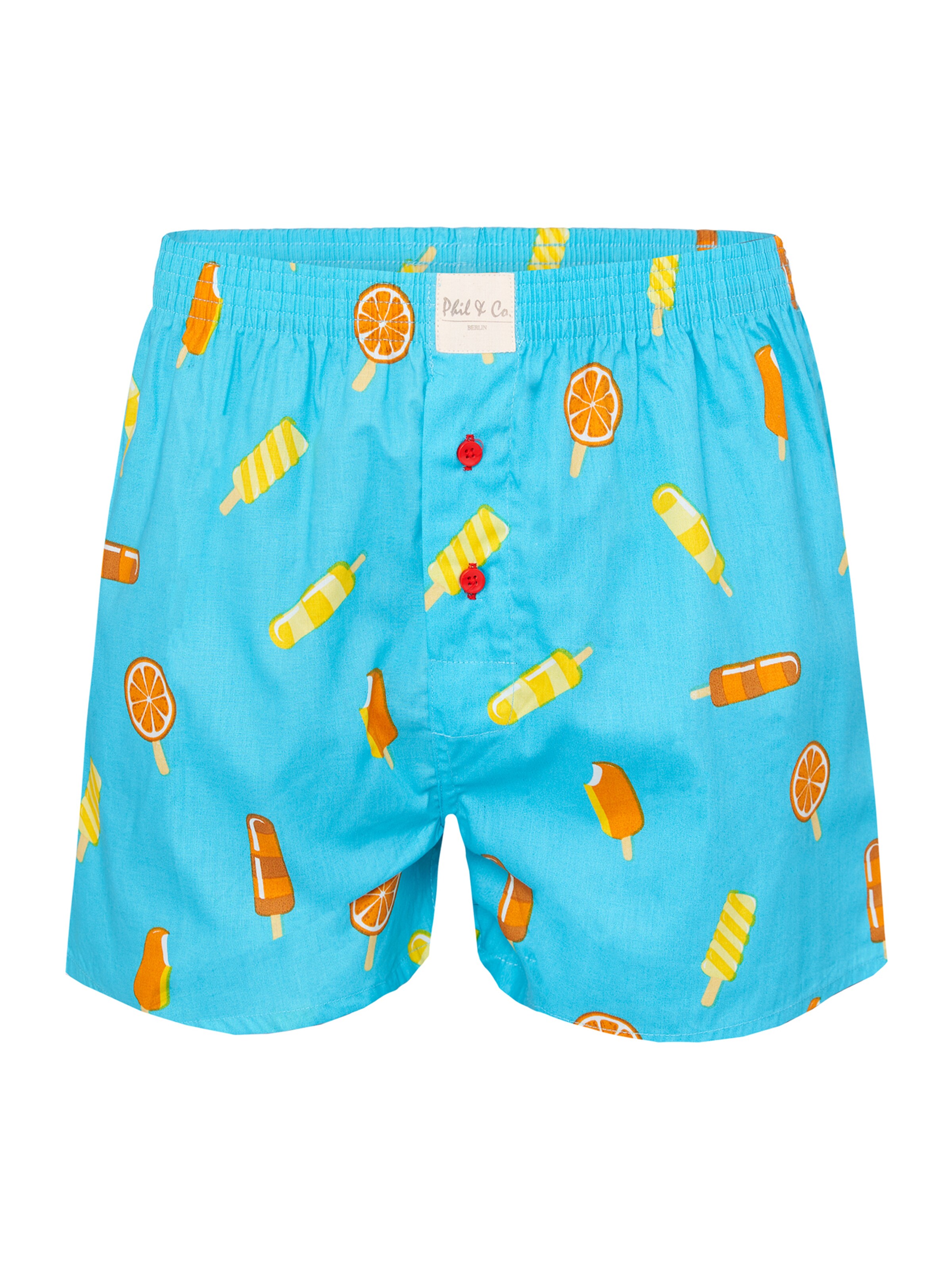 Phil & Co. Berlin Boxer shorts ' Prints ' in Blue