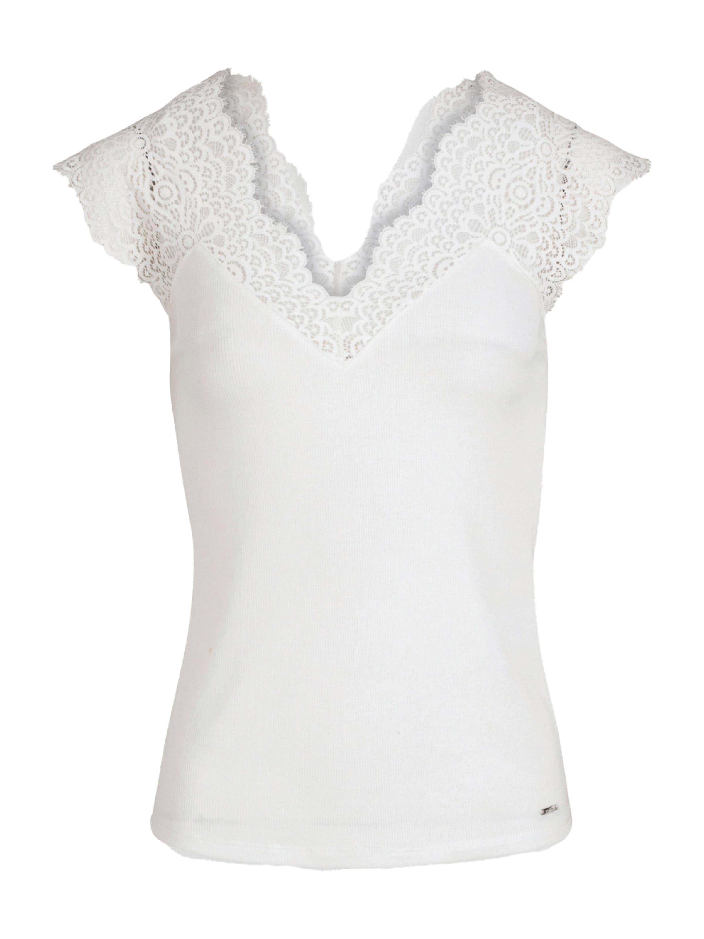 Morgan Top 'DENA' in White: front