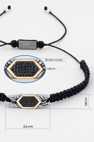 So Chic Armband in Zwart