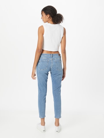 Coupe slim Jean 'Elma' OPUS en bleu