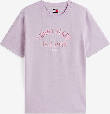 Tommy JeansMajica - roza boja: prednji dio