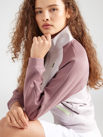 NIKE Sportsweatjacke in Lila