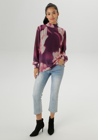 Aniston SELECTED Blouse in Purple