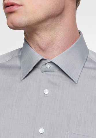 SEIDENSTICKER Regular fit Business Shirt in Grey