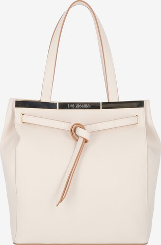 Love Moschino Schoudertas 'Item' in Beige: voorkant