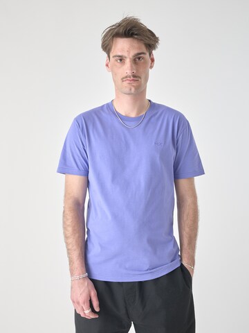 Cleptomanicx T-Shirt 'Ligull Regular' in Lila: Vorderseite