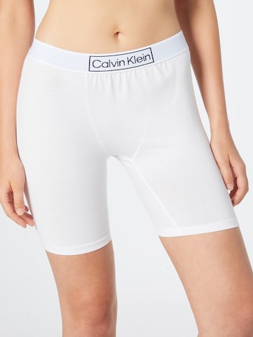 Calvin Klein Underwear Pajama Pants in White: front