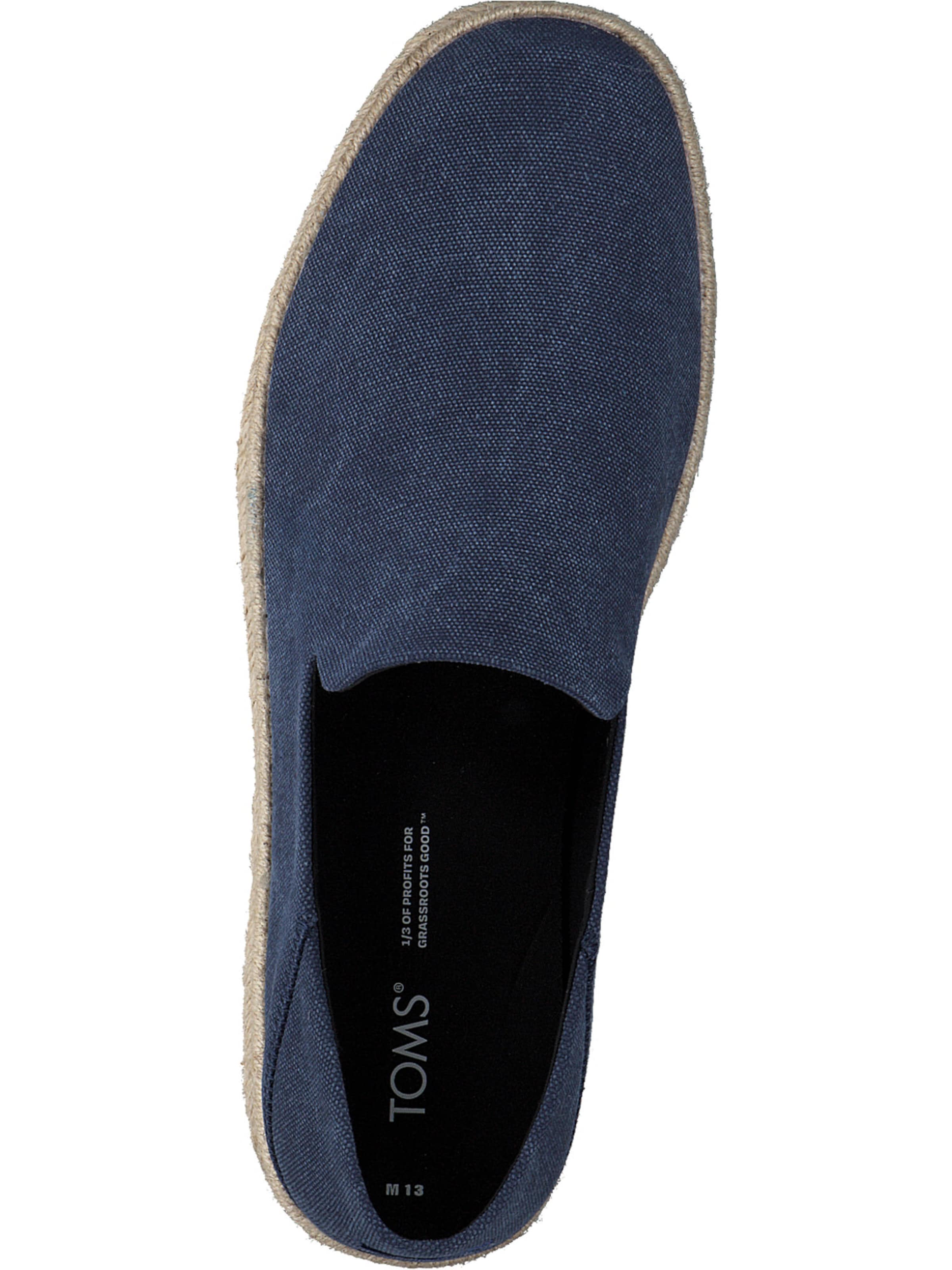 Espadrilles 'Santiago' TOMS en bleu