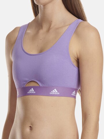 ADIDAS SPORTSWEAR Bustier BH ' SCOOP BRALETTE ' in Lila