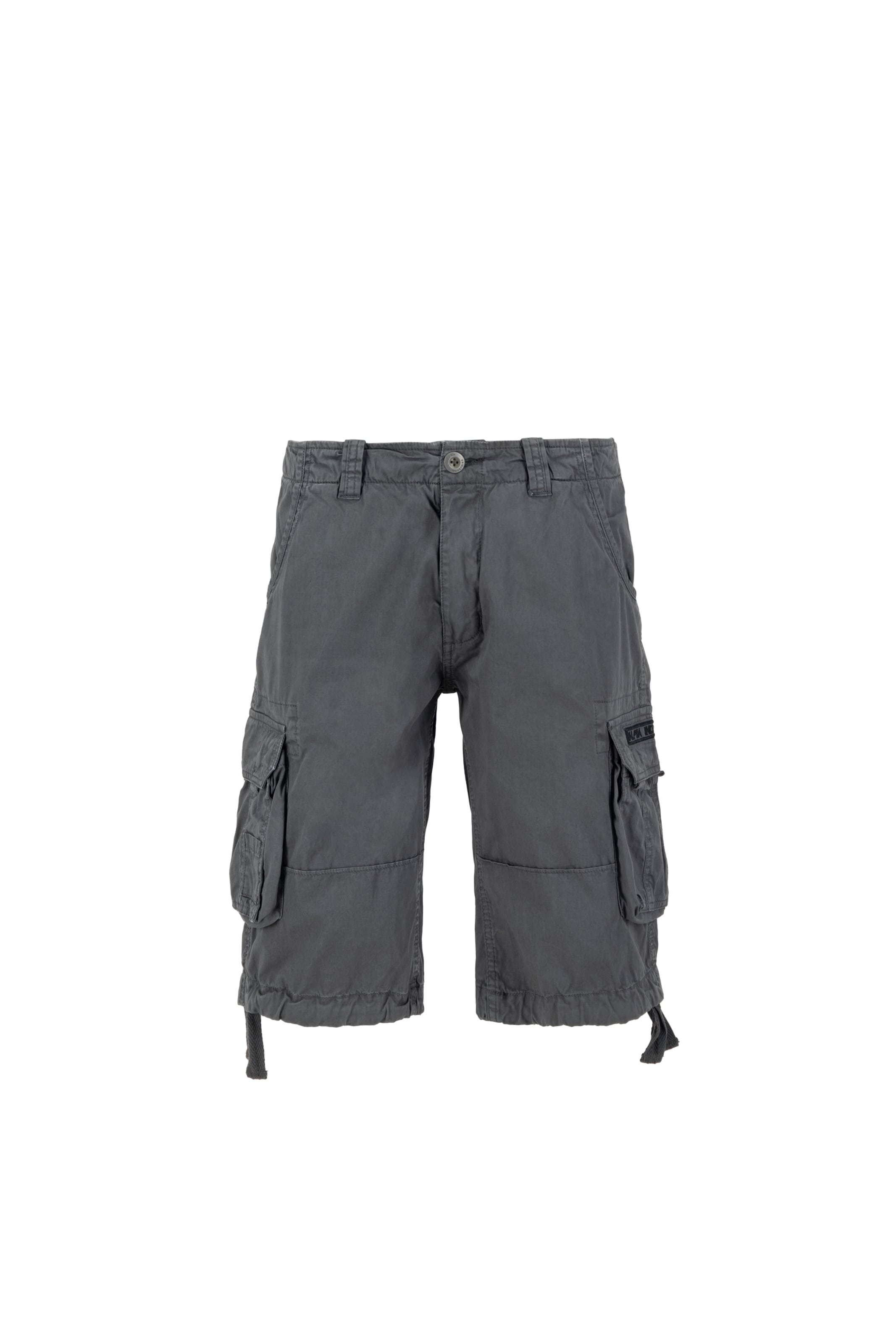ALPHA INDUSTRIES Trousers 'Jet' in Grey: front