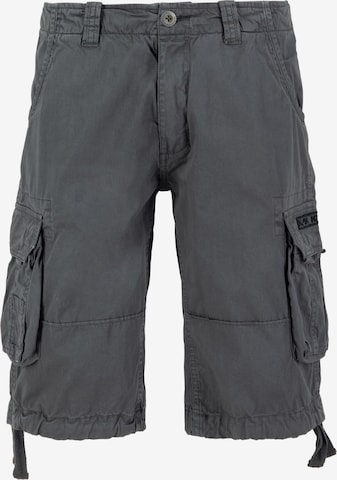 Pantaloni cargo 'Jet' di ALPHA INDUSTRIES in grigio: frontale