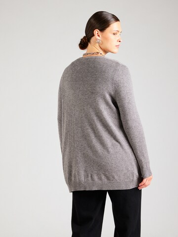 ONLY Carmakoma Плетена жилетка 'CARESLY' в кафяво