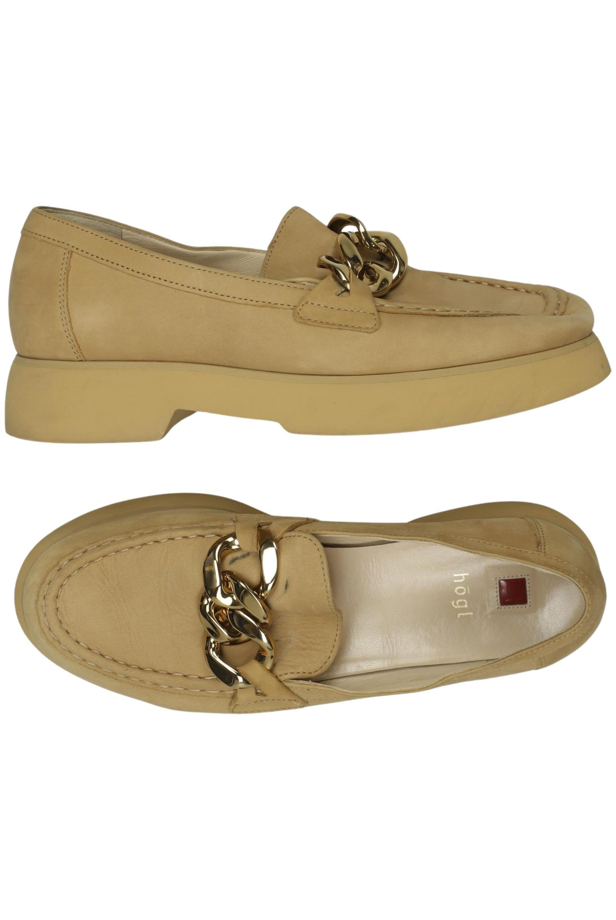 Högl Flats & Loafers in 37,5 in Beige: front