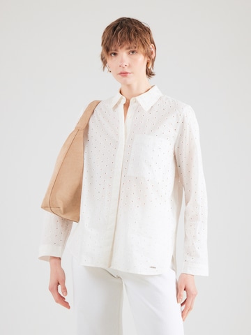 Chemisier Calvin Klein en blanc : devant
