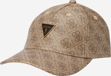 Casquette 'Vezzola' GUESS en beige : devant