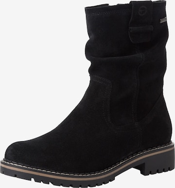 Bottines Tamaris en noir : devant