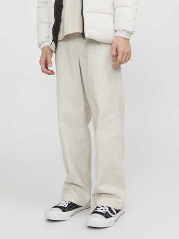 Jack & Jones Junior Loose fit Jeans 'ALEX CARPENTER' in Grey: front