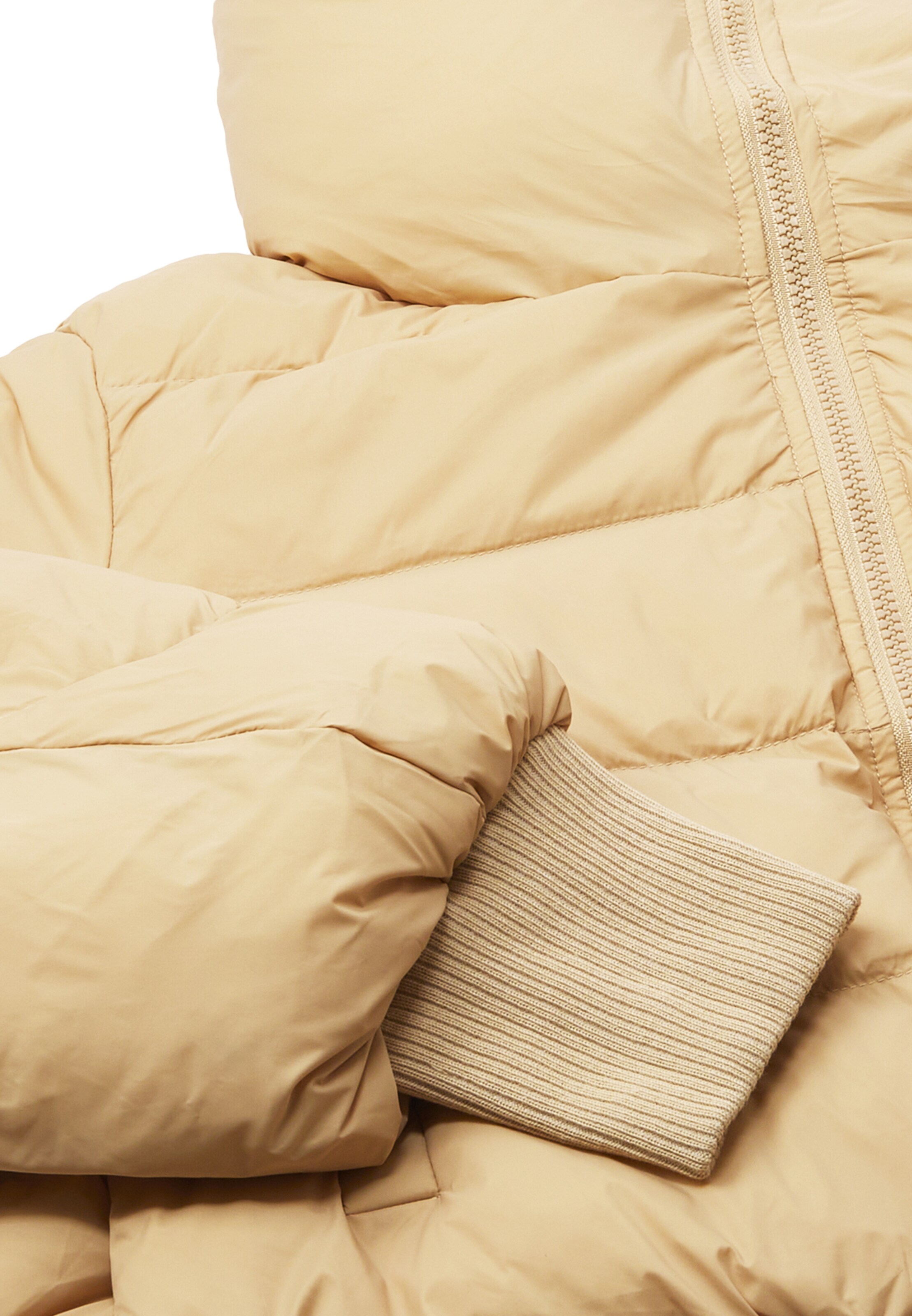 MYMO Φθινοπωρινό και ανοιξιάτικο μπουφάν σε μπεζ