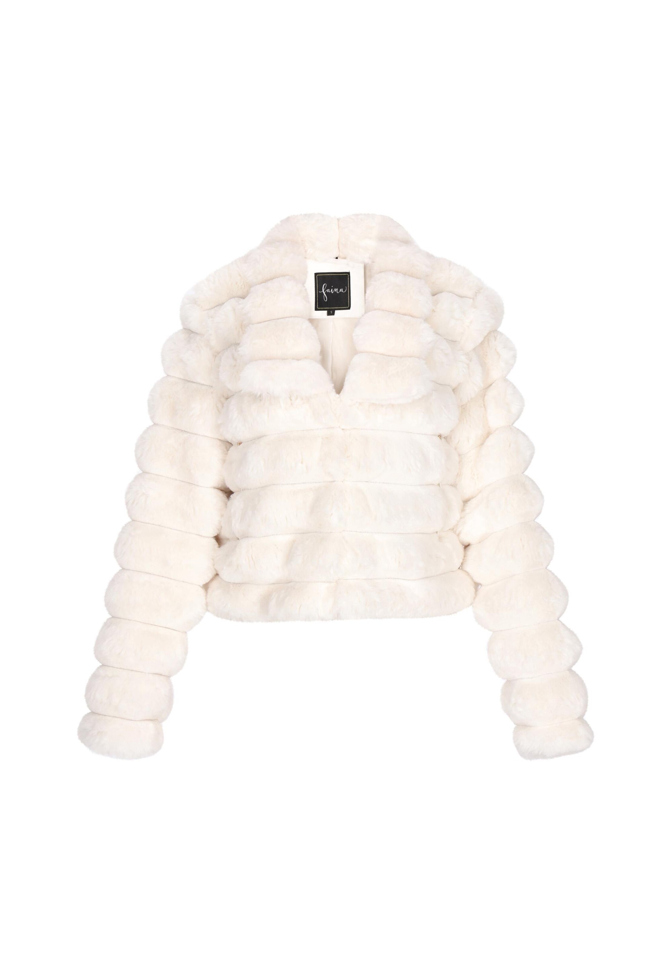 taddy Between-Season Jacket in White: front