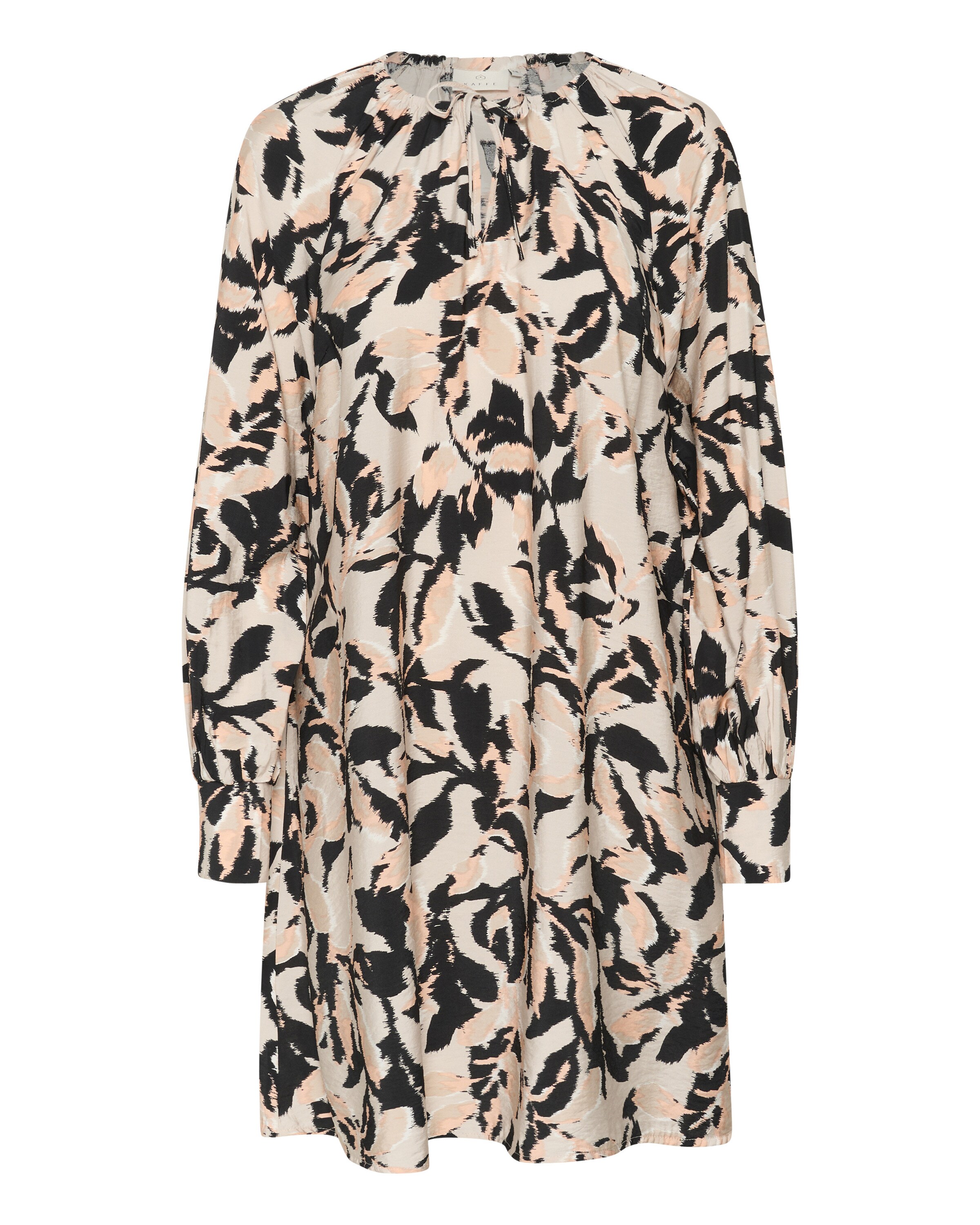 Kaffe Jurk 'Paco' in Beige: voorkant
