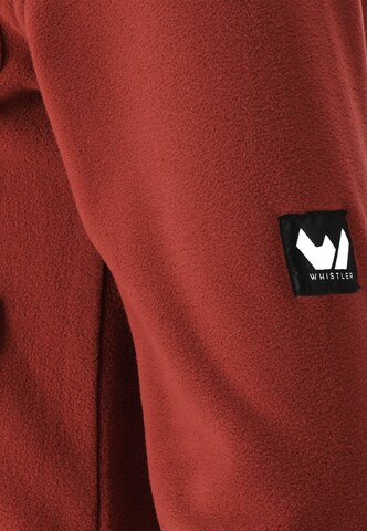 Whistler Athletic Fleece Jacket 'Noelle' in Red