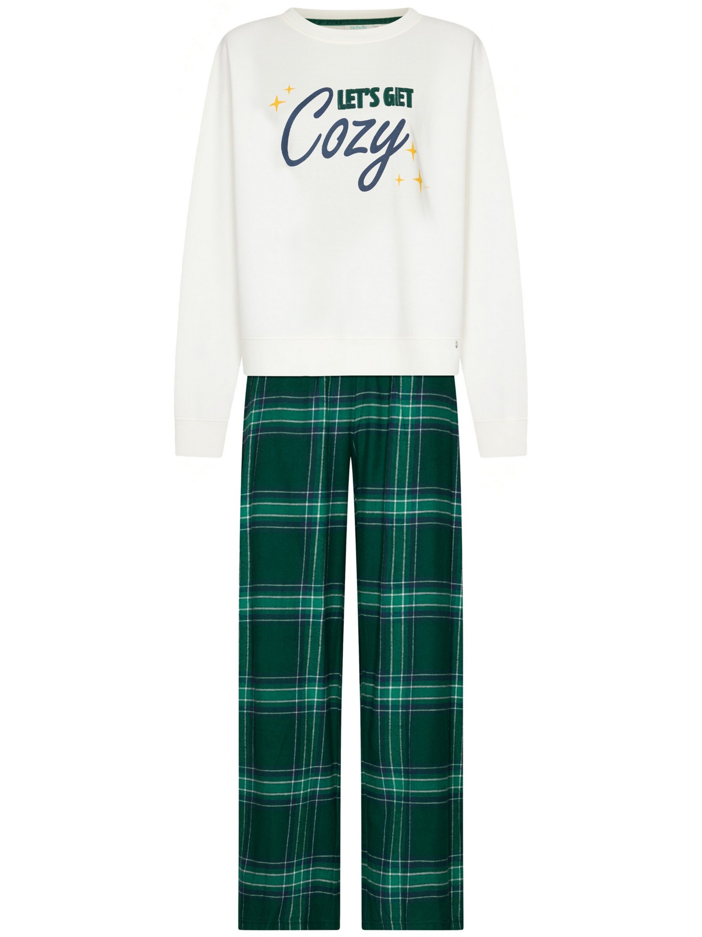 Rebelle Pajama 'Cozy' in Beige