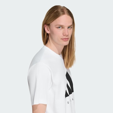 T-Shirt fonctionnel 'Juventus Turin DNA' ADIDAS PERFORMANCE en blanc
