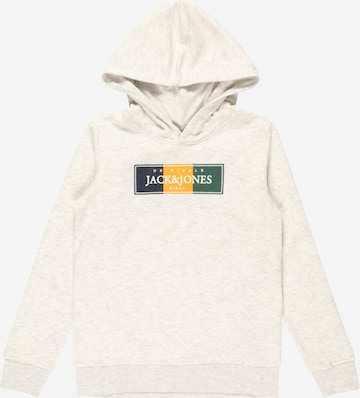 Sweat 'Codyy' Jack & Jones Junior en blanc : devant