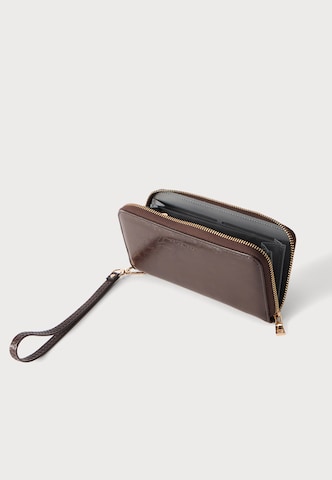 Seidenfelt Wallet 'SMILLA' in Brown