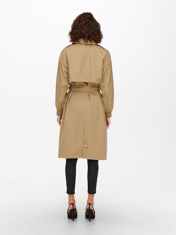 ONLY Between-Seasons Coat in Brown