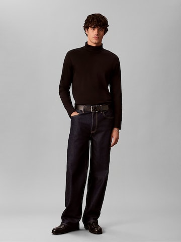 Calvin Klein Regular Shirt in Zwart