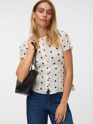 Camicia da donna 'VMIris' di VERO MODA in bianco: frontale