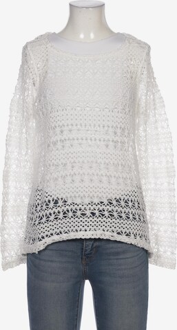 George Sweater & Cardigan in M in White: front
