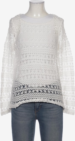 George Sweater & Cardigan in M in White: front