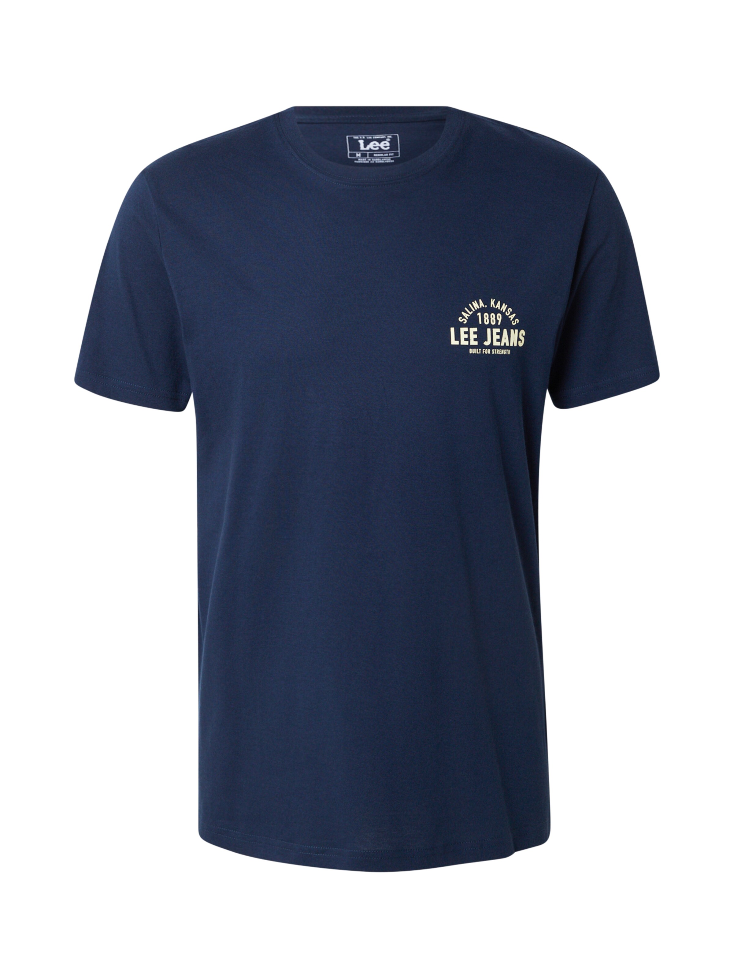 Lee Μπλουζάκι σε ναυτικό μπλε / κίτρινο παστέλ, Άποψη προϊόντος