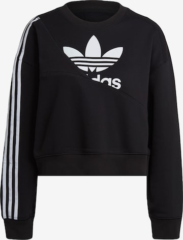 ADIDAS ORIGINALS Mikina – černá: přední strana