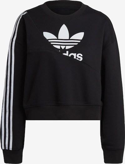ADIDAS ORIGINALS Sweater majica u crna / bijela, Pregled proizvoda