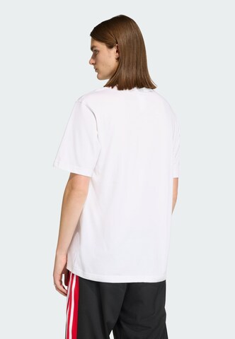 ADIDAS ORIGINALS Shirt 'Trefoil Series Roses' in White