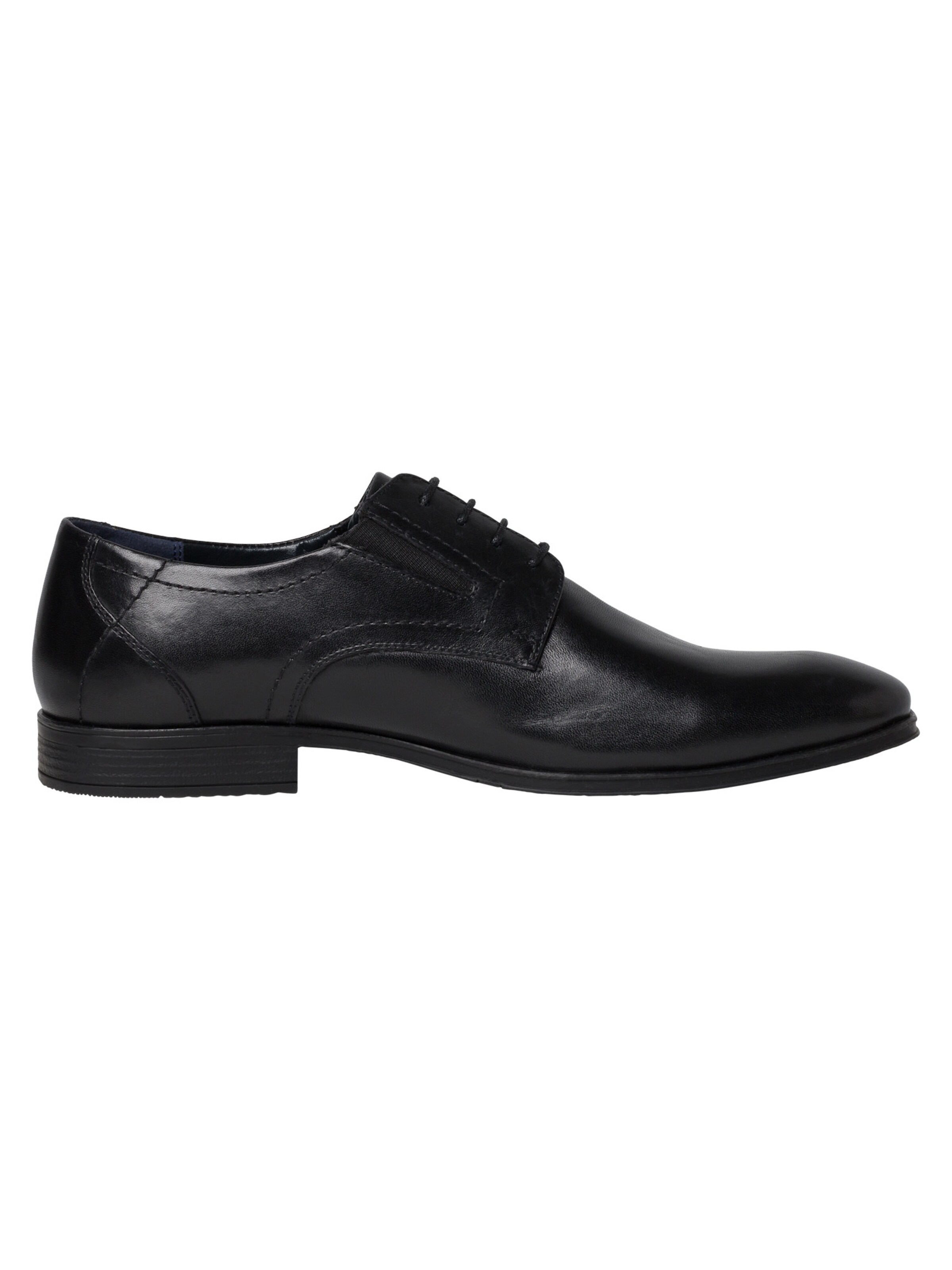 s.Oliver Lace-up shoe in Black