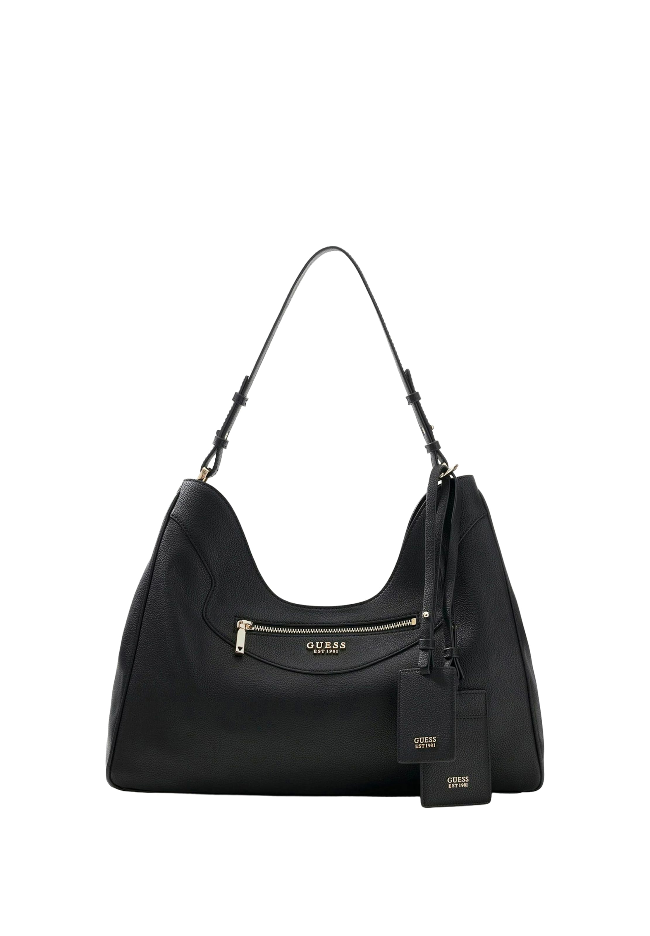 GUESS Schultertasche 'ANTONIA' in Schwarz: Vorderseite