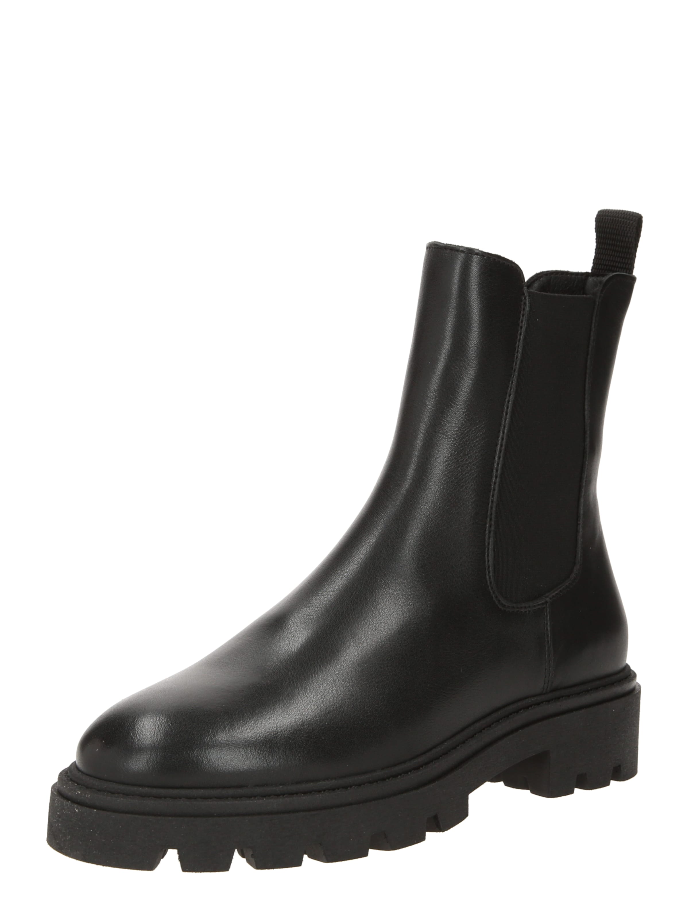 ABOUT YOU Боти Chelsea 'Sinja' в черно: отпред