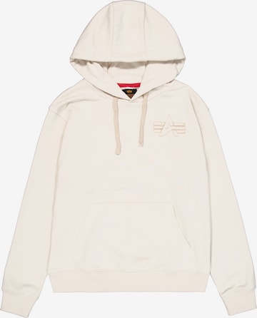 smėlio ALPHA INDUSTRIES Megztinis be užsegimo: priekis