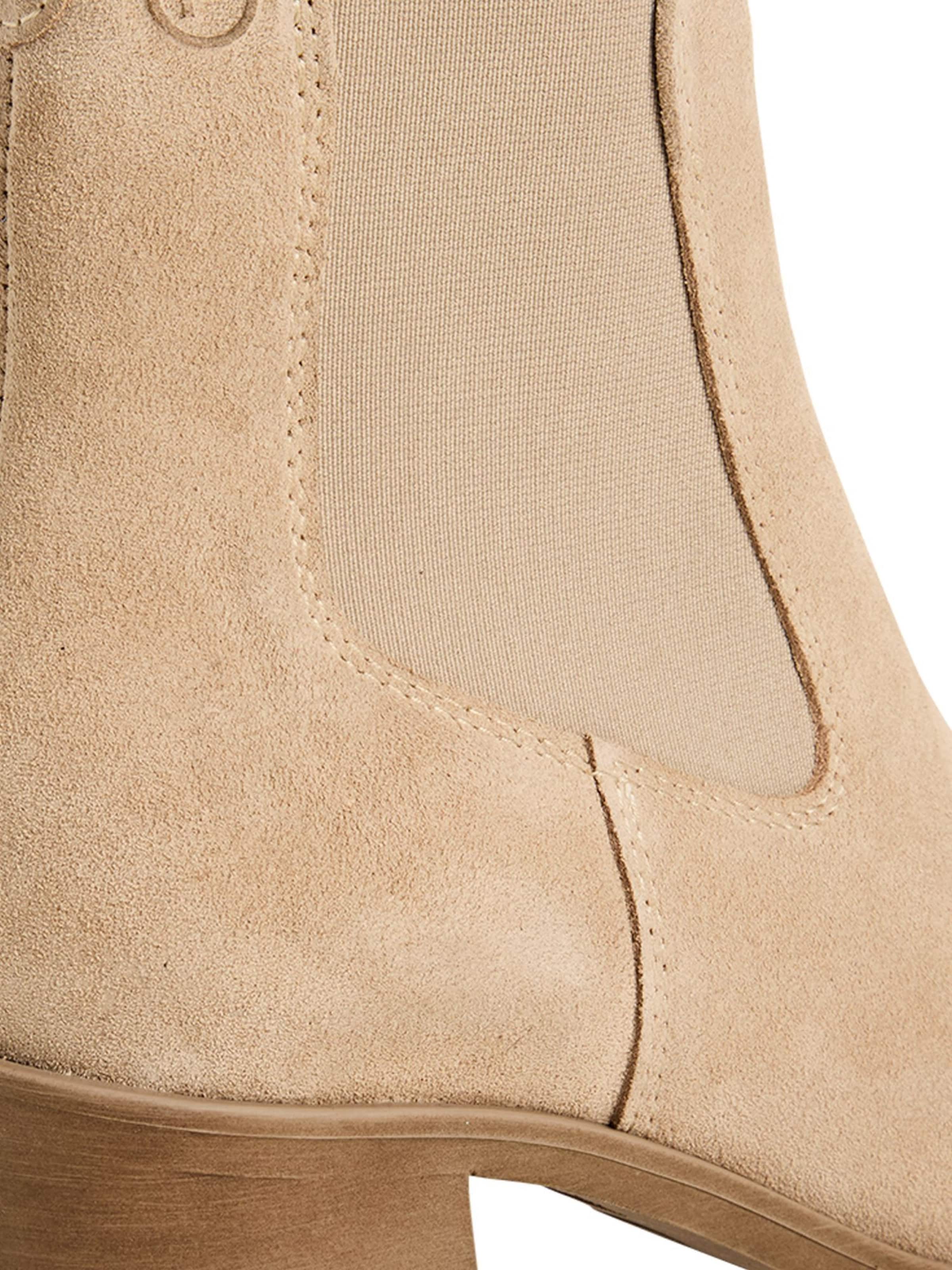 Tamaris Chelsea boots in Beige